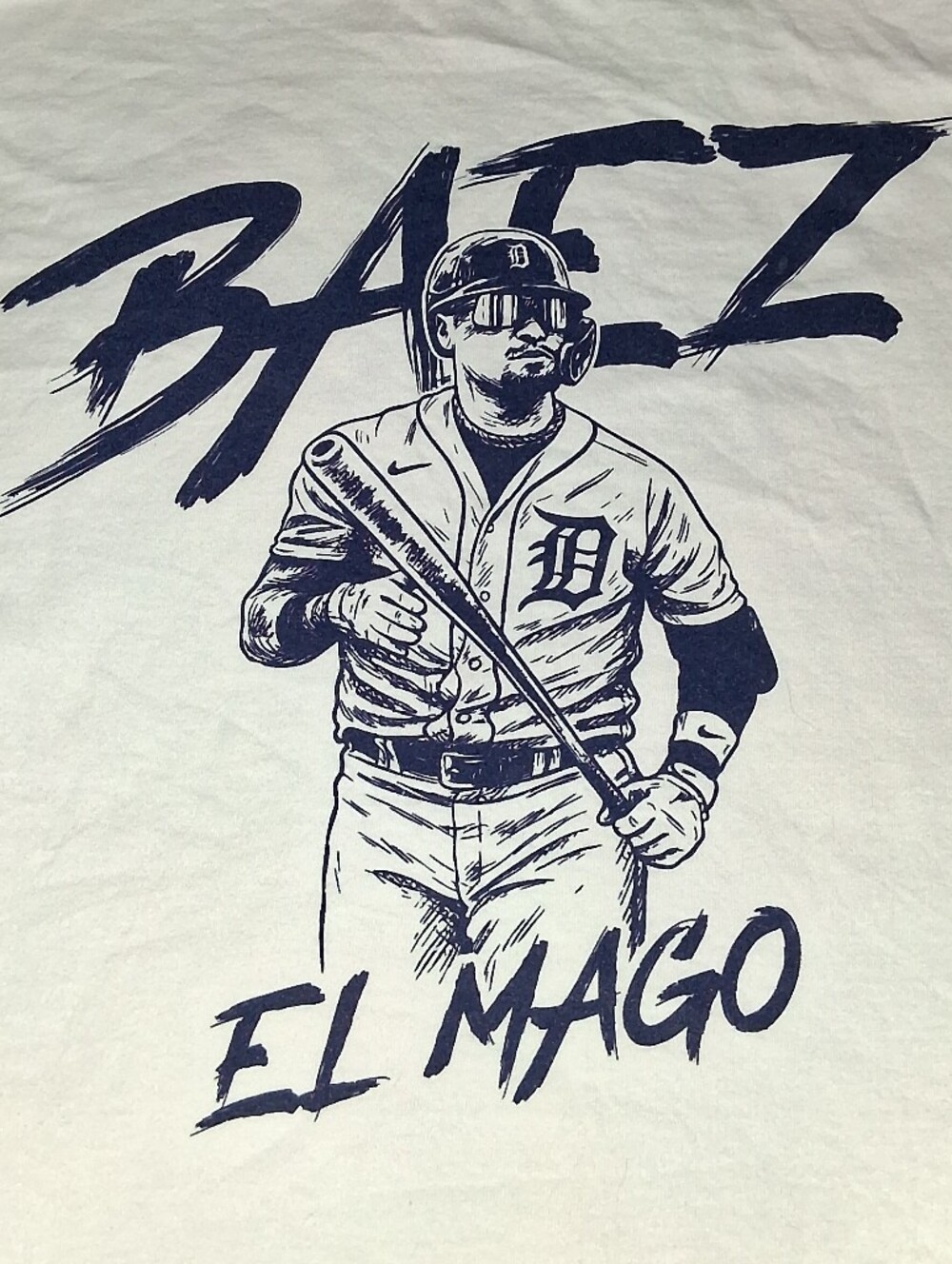 Javier Baez Detroit Tigers Shirt MLB Baseball Tee